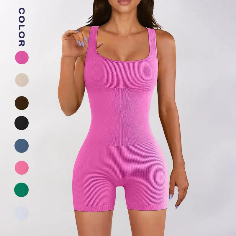 CoreSculpt Seamless One-Piece Jumpsuit – seamless fitness activewear
